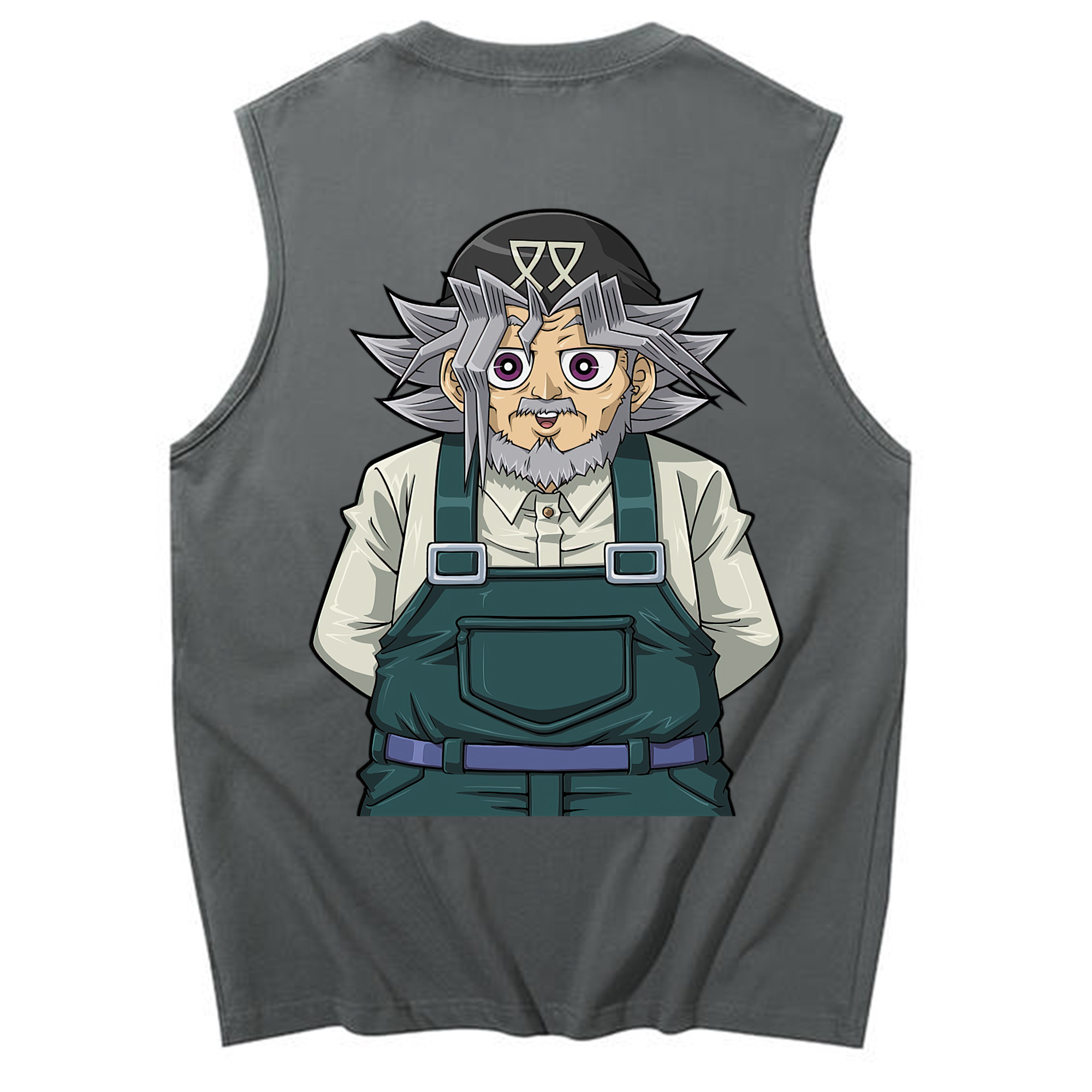 （画像用） 遊☆戯☆王 Yu-Gi-Oh! コットン100％タンクトップ（背面プリント）